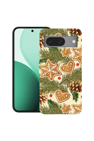 bestcase Carcasă ultra subțire TPU pentru Google Pixel 8, cu design Xmas Patt...