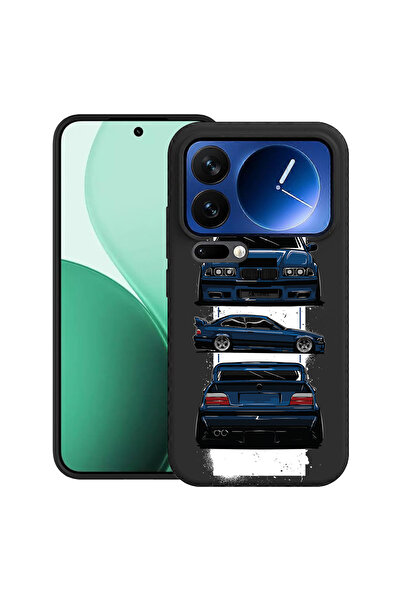 bestcase Carcasă ultra subțire TPU pentru Xiaomi 17 Pro, cu design BMW E36, 2...