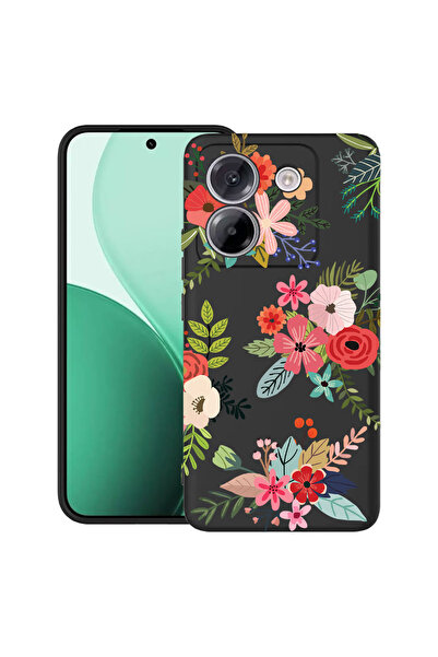 bestcase Carcasă ultra subțire TPU pentru Poco M7 Pro 5G, cu design floral, 2100003 B 630