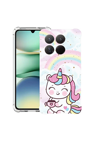 bestcase Husa Anti Shock compatibilă cu Motorola Moto G86 Power, Micul Unicorn