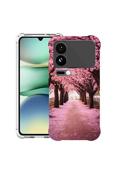 bestcase Carcasă antișoc pentru Xiaomi 17 Pro, cu design cu flori de cireș, 2099997 AS 1379
