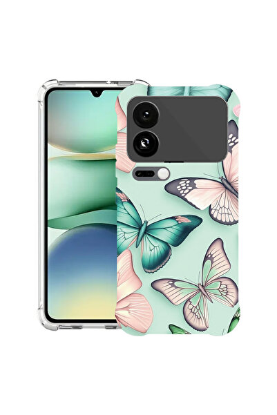 bestcase Carcasă antișoc pentru Xiaomi 17 Pro, cu design cu model fluture, 2099997 AS 1227