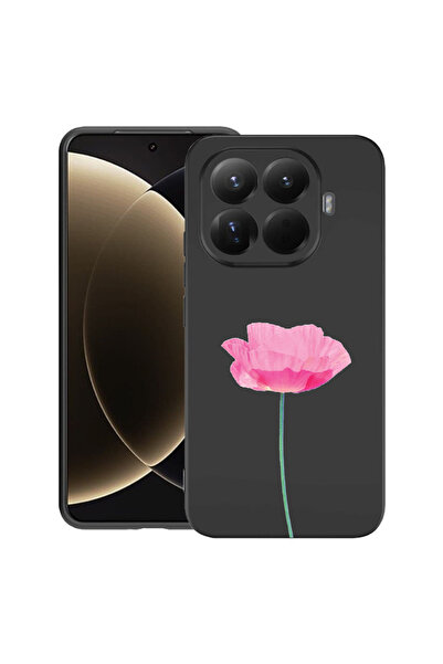 bestcase Husă premium din silicon pentru Xiaomi 15T Pro, cu design roz - roz pastel, 3100018 PB 693