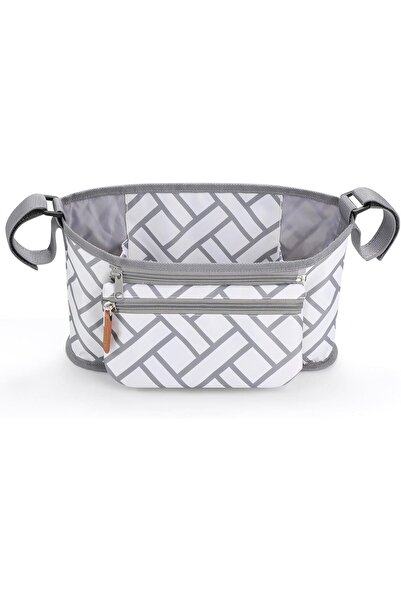 Generic Universal Stroller Organizer with Removable Phone Pouch and Cup Holder - Nalakal