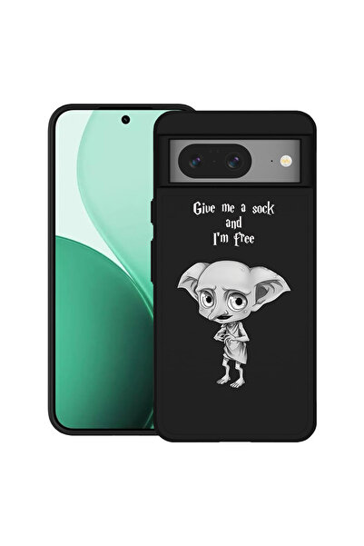 bestcase Carcasă ultra subțire TPU pentru Google Pixel 8, cu design Dobby - G...