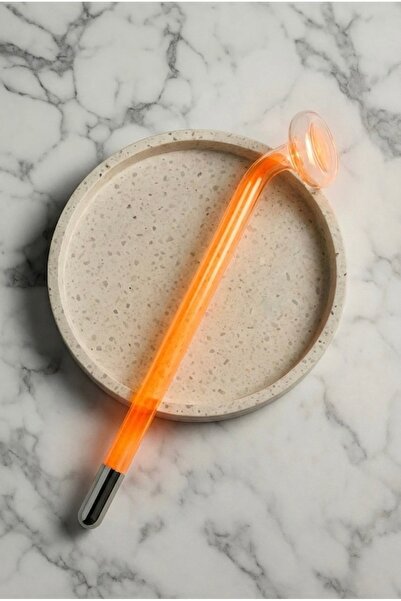 PSD Kozmetik Yüksek Frekans Mantar Başlık – Turuncu Neon - Cilt Yenileme ve K...