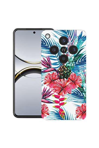 bestcase Husă premium din silicon pentru OPPO Find X8, cu design floral, 2043...