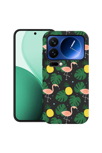 bestcase Carcasă ultra subțire TPU pentru Xiaomi 17 Pro, cu design Flamingo, ...