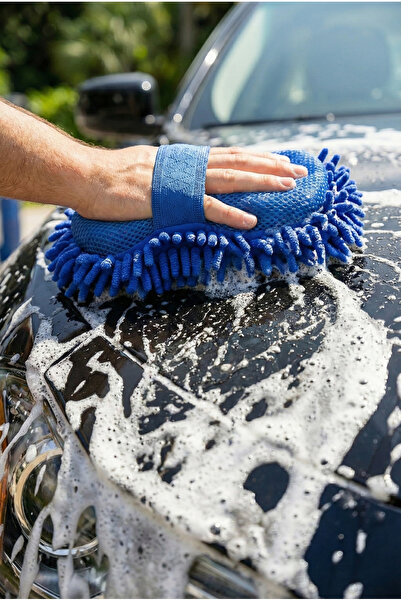 SİHİRLİ MOP Araba Yıkama Süngeri Makarna Sünger Çizme Yapmaz 1 Adet