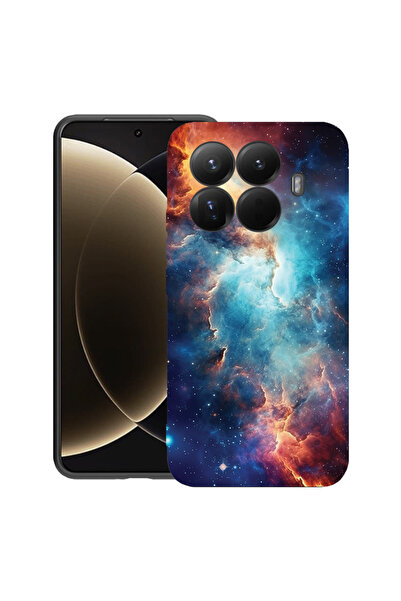 bestcase Premium Silicon Case For Xiaomi 15T Pro, cu Design Galaxies, 3100018...