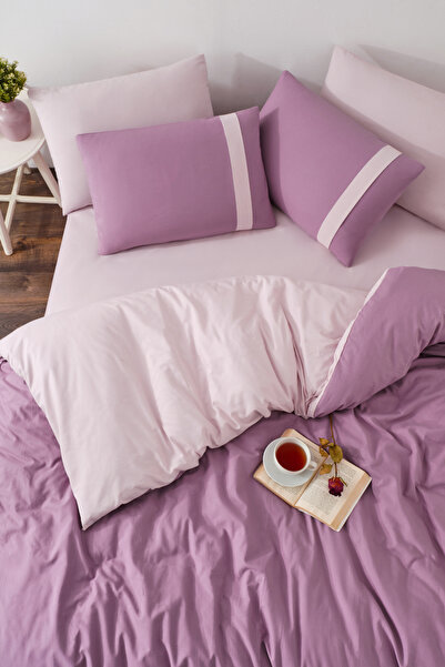 VENICA MASCUSE Ranforce Double Luxury Duvet Cover Set (Fitted Sheet)