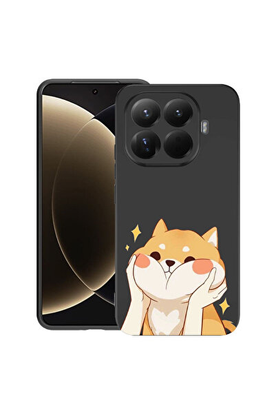 bestcase Husă premium din silicon pentru Xiaomi 15T Pro, cu design Emoji - Pisică dulce, 3100018 PB 596