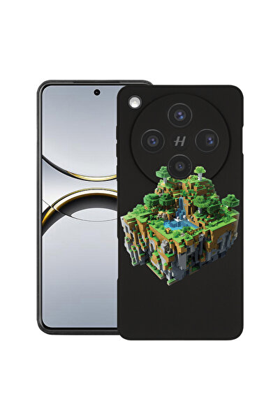 bestcase Husă premium din silicon pentru OPPO Find X8, cu design Minecraft Wo...