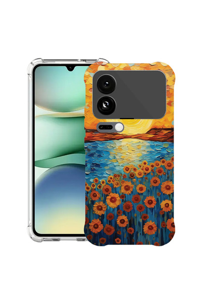 bestcase Carcasă antișoc pentru Xiaomi 17 Pro, cu design pictat floarea soare...