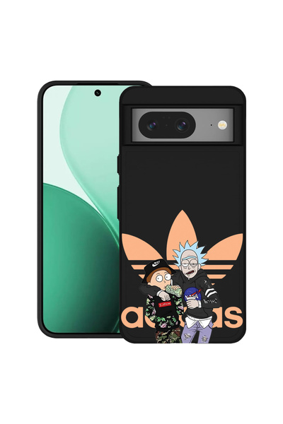 bestcase Carcasă ultrasubțire TPU pentru Google Pixel 8, cu Design Rick, 2100...