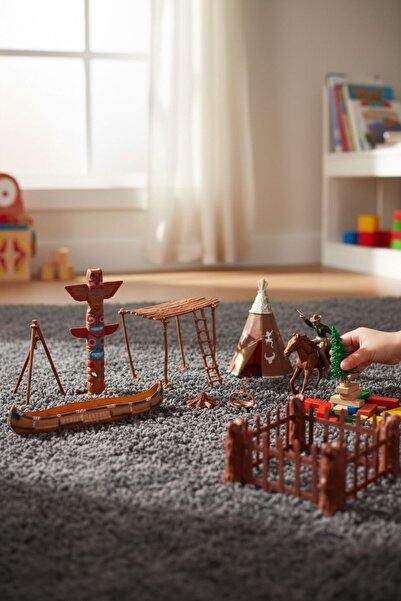 BYCEGU 49617 Cowboy Play Sets Cowboy Play Set