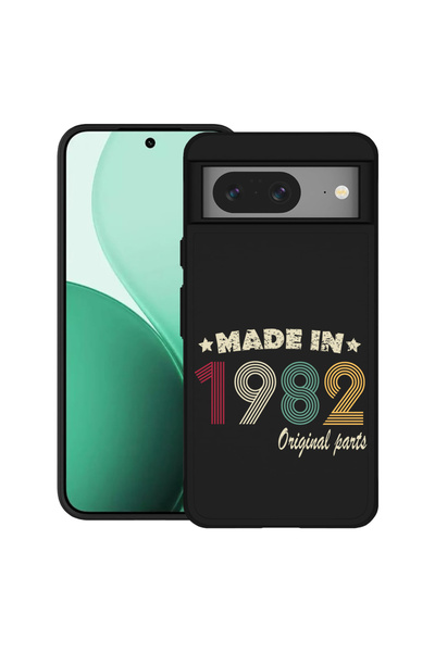bestcase Carcasă ultrasubțire TPU pentru Google Pixel 8, cu design, piese ori...