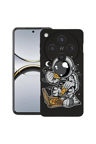 bestcase Husă premium din silicon pentru OPPO Find X8, cu design Astronaut Pizza, 2043686 PB 1004