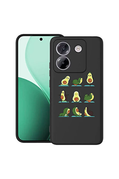 bestcase Carcasă ultra subțire TPU pentru Poco M7 Pro 5G, cu design Avocado Yoga, 2100003 B 752