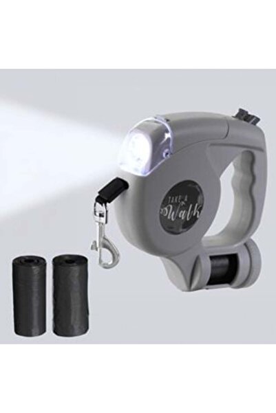 BAMI NETWORK Lesa Automata cu Lanterna & Pungi pentru Caini - 5m