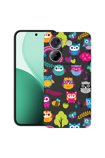 bestcase Carcasă ultra subțire TPU pentru Poco M7 Pro 5G, design bufniță, 2100003 B 43