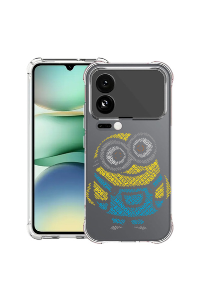bestcase Carcasă antișoc pentru Xiaomi 17 Pro, cu design Calligraphy Minion, ...