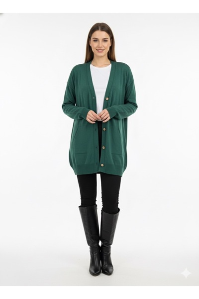 ModaPlaza Women's Casual Cardigan with Pockets 5574