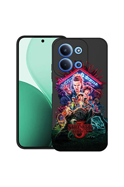 bestcase Carcasă ultra subțire TPU pentru Xiaomi Redmi 15C 5G (173mm), cu design Stranger Things, 2100002 B 372