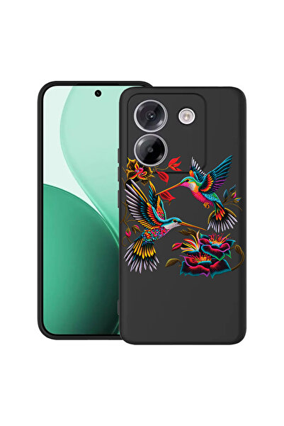 bestcase Carcasă ultra subțire TPU pentru Poco M7 Pro 5G, cu design Hommingbi...