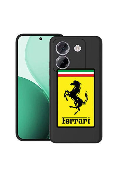 bestcase Carcasă ultra subțire TPU pentru Poco M7 Pro 5G, cu design Ferrari, 2100003 B 1773