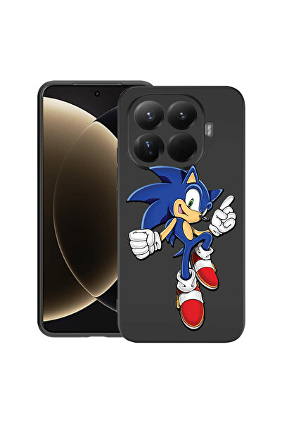 bestcase Husă premium din silicon pentru Xiaomi 15T Pro, cu design Sonic Boom...