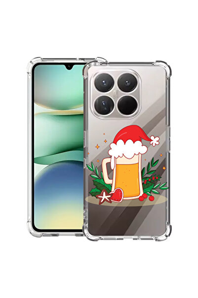 bestcase Carcasă antișoc pentru Xiaomi 15T, cu design Xmas Beer, 2100000 AS 1607