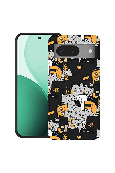 bestcase Carcasă ultra subțire TPU pentru Google Pixel 8, cu design cu model ...