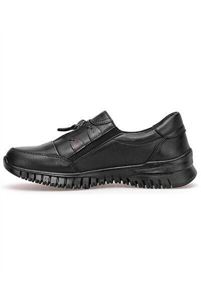 Voyager Z006 Women's Black Leather (36-40) Comfort Shoes