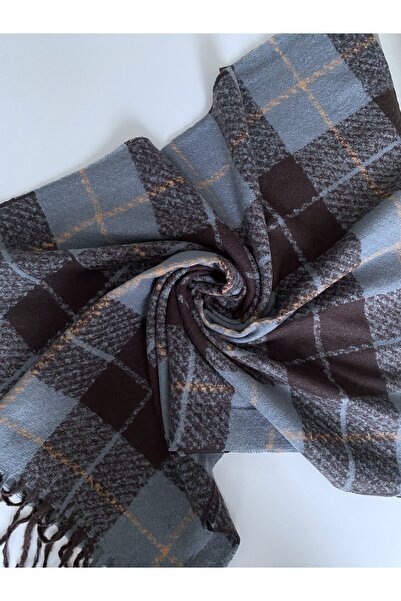 GOX Plaid Pattern Winter Shawl