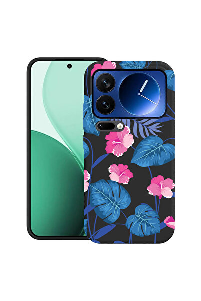 bestcase Carcasă ultra subțire TPU pentru Xiaomi 17 Pro, cu design floral alb...