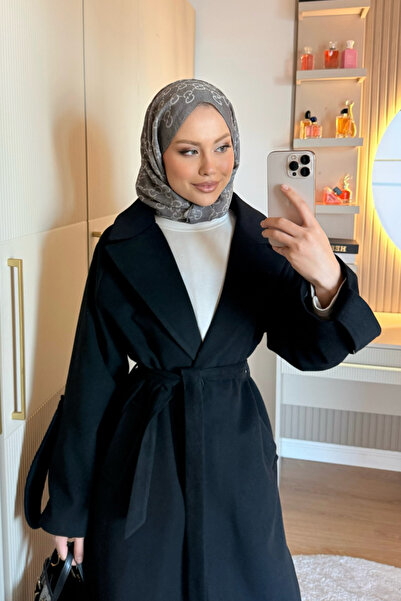 Şulemoda Giyim Zenom Coat Black