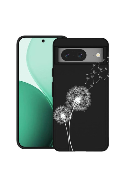 bestcase Carcasă ultra subțire TPU pentru Google Pixel 8, cu design Dandelion...
