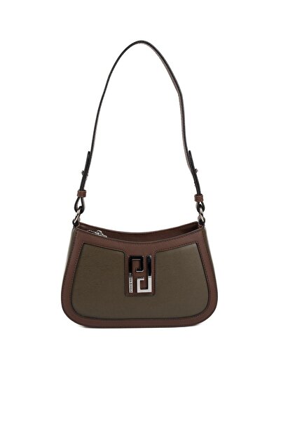 Silver Polo Silver & polo sp1132 women's crossbody bag plain olive-brown