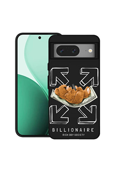 bestcase Θήκη TPU εξαιρετικά λεπτή για Google Pixel 8, με σχέδιο Billionaire ...