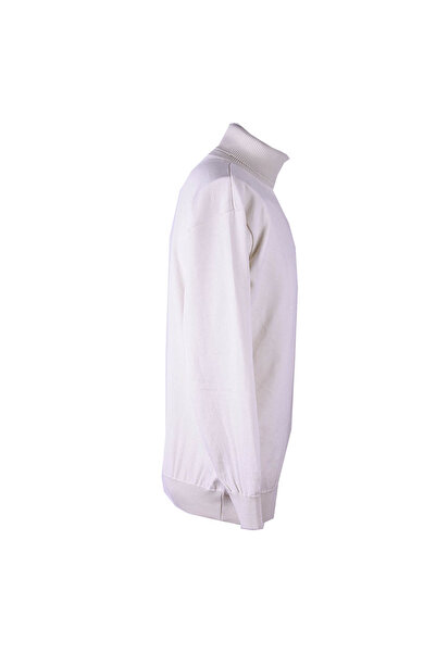 trender Tam Balıkçı Ecru Men's Sweater Ysn03