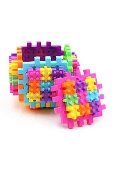 O.M.D Puzzle Cube with Lego Pieces for Kids