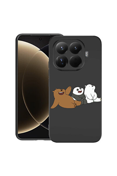 bestcase Husă premium din silicon pentru Xiaomi 15T Pro, cu design Ursuleți, ...