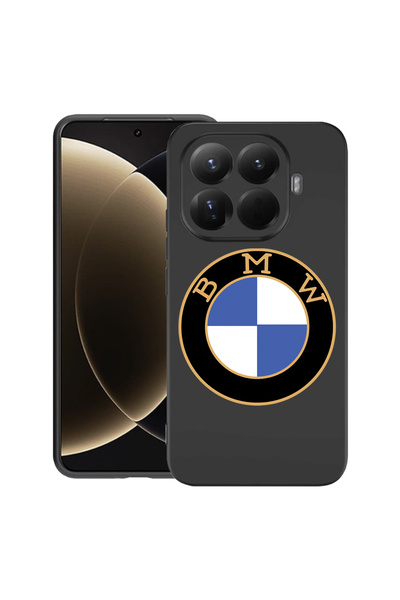 bestcase Husă premium din silicon pentru Xiaomi 15T Pro, cu design BMW classi...
