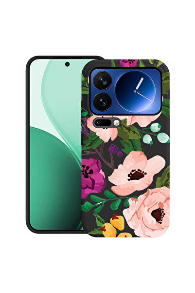 bestcase Carcasă ultra subțire TPU pentru Xiaomi 17 Pro Max, cu design floral...