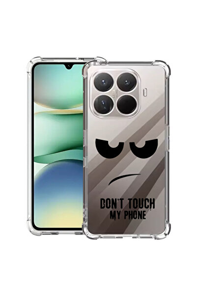 bestcase Husă antișoc pentru Xiaomi 15T Pro, cu design „Nu atinge telefonul m...