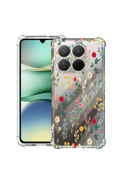 bestcase Carcasă antișoc pentru Xiaomi 15T, cu design Flori de primăvară, 210...