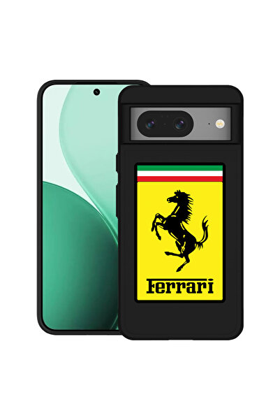 bestcase TPU Ultra Slim Case For Google Pixel 8, cu Design Ferrari, 2100008 B 1773