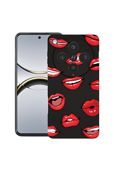 bestcase Husă premium din silicon pentru OPPO Find X8, cu design buze - model...