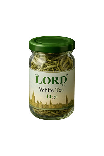 My BİG LORD brand Doğal, Saf & Özel Beyaz Çay – 10 gr Premium Kavanoz